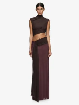 BEC & BRIDGE CONNI MAXI AUBERGINE/DARK CHOC / SIZE 8 for rent on The Volte - image 1
