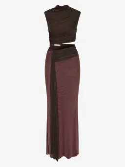 BEC & BRIDGE CONNI MAXI AUBERGINE/DARK CHOC / SIZE 8 for rent on The Volte - image 5