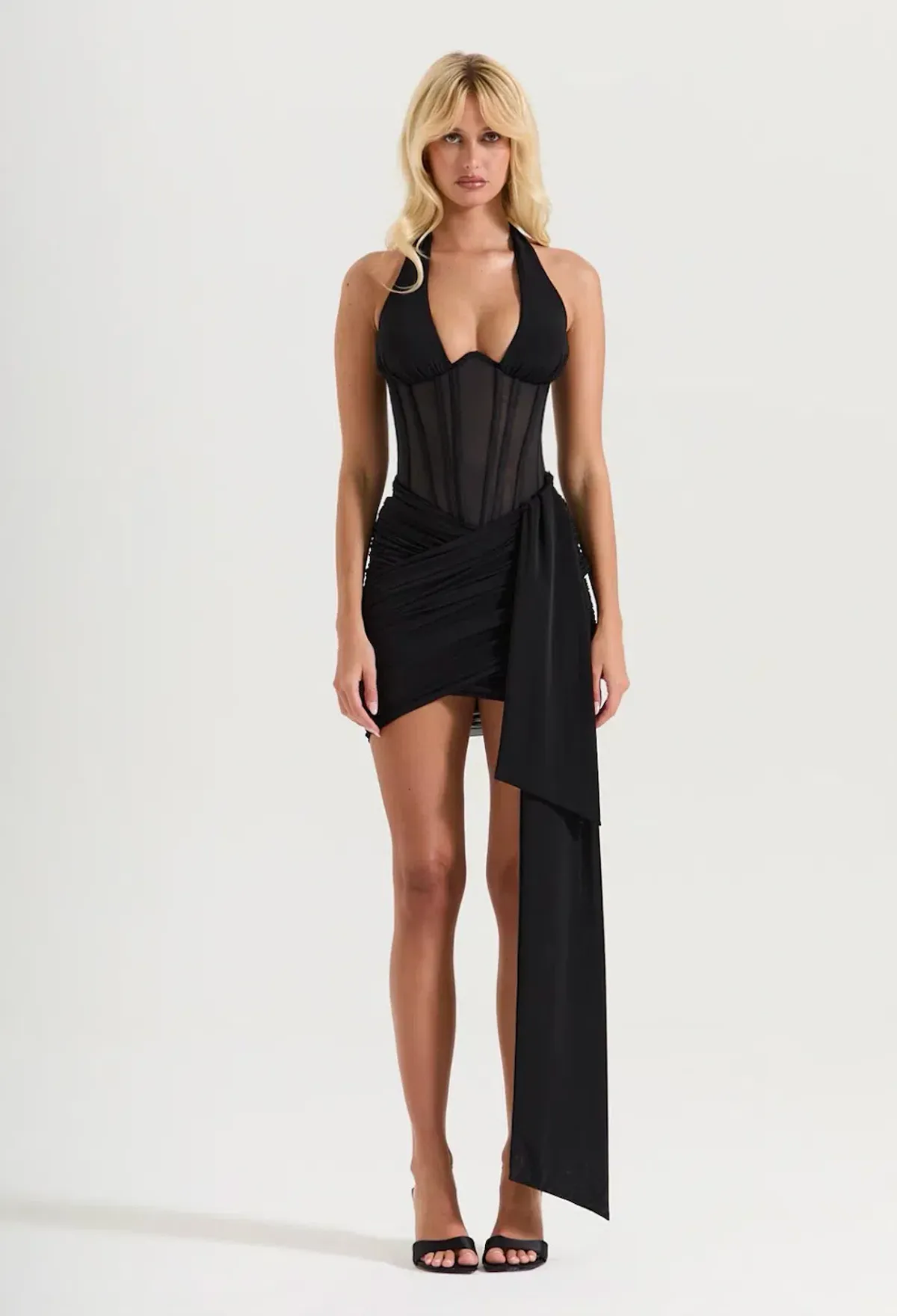 SYDNEY LANE GRACE MINI SKIRT & GRACE PLUNGE CORSET. SIZE S / AU 8 for rent on The Volte - main image