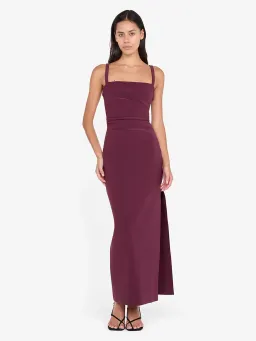 BEC & BRIDGE LEORA MAXI / PLUM / SIZE 16 for rent on The Volte - image 1