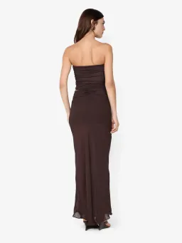 BEC & BRIDGE JEHNAYA STRAPLESS MAXI / CHOCOLATE / SIZE 8 for rent on The Volte - image 2