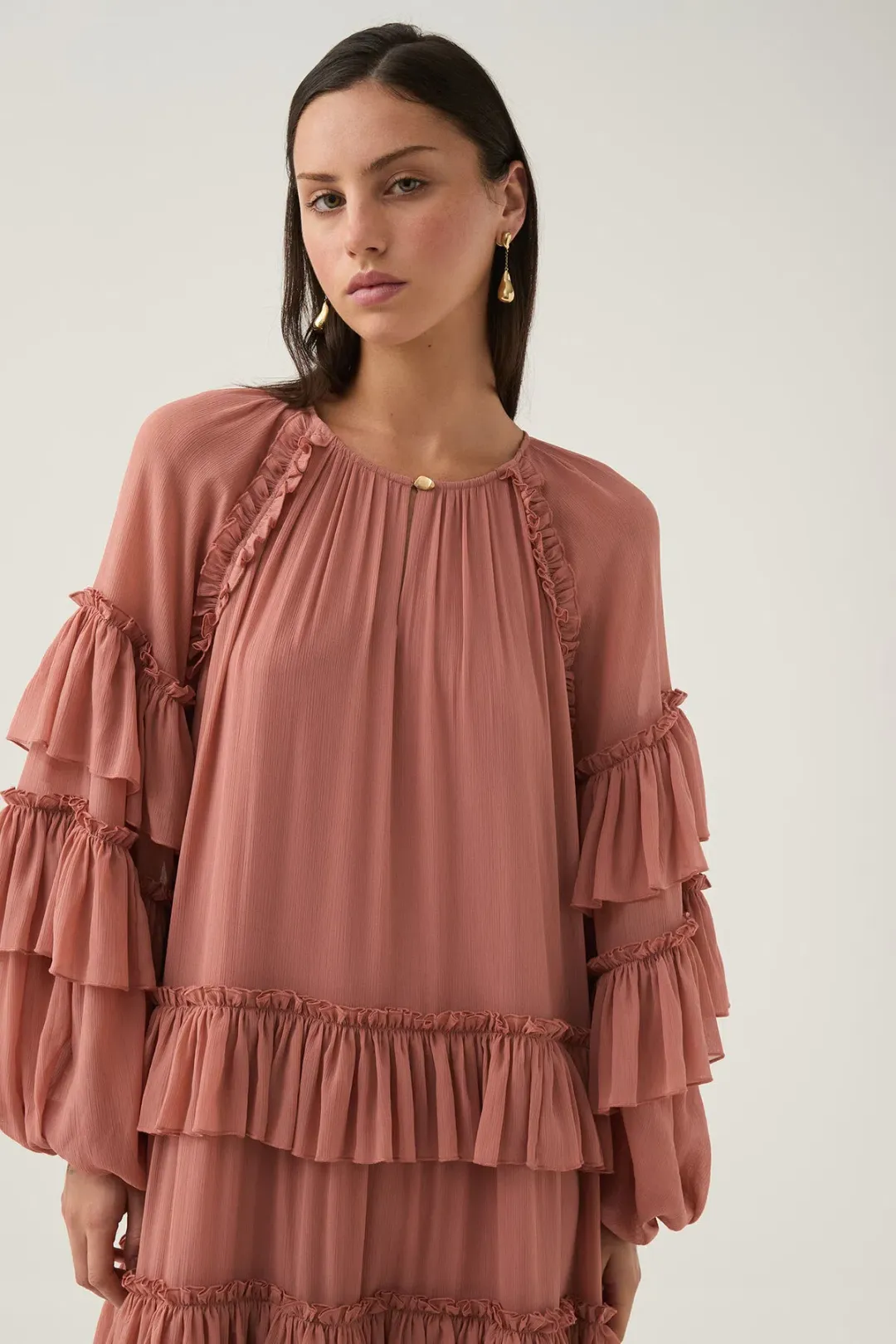 Aje Mina Maxi Dress  for rent on The Volte - main image