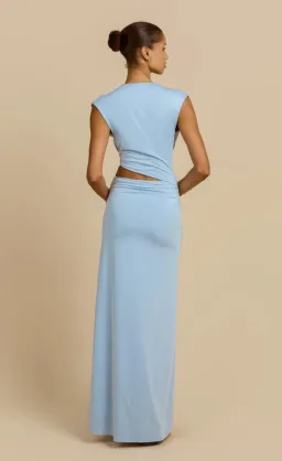 Arcina Ori Jade Dress Blue Maxi Size M / Au 10 for rent on The Volte - image 5