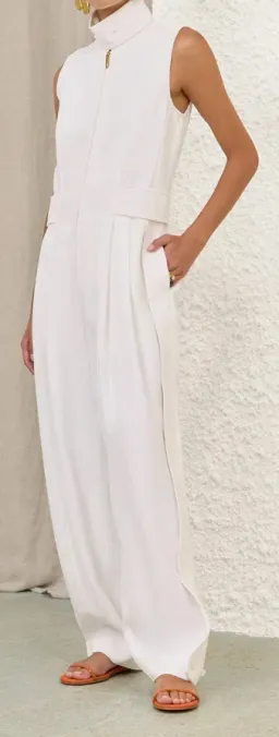 Zimmermann LUNA TWILL JUMPSUIT for rent on The Volte - image 2