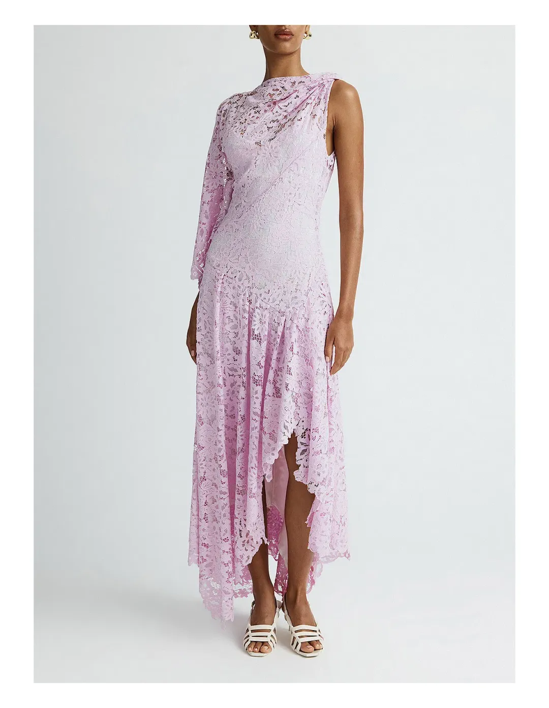 ANNA QUAN Lydia Dress Purple Lace 8 AU for rent on The Volte - main image