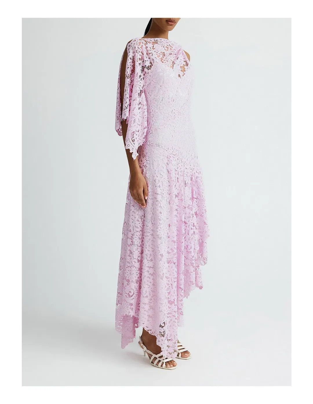ANNA QUAN Lydia Dress Purple Lace 8 AU for rent on The Volte - main image