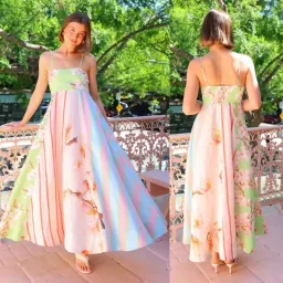 Aston Studio Rue Dress in Hana Multi Size 8 for rent on The Volte - image 2