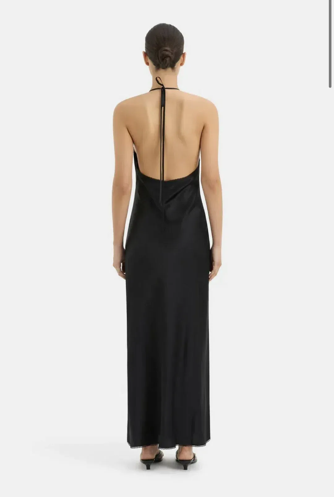 SIR THE LABEL ARIES DRESS BLACK for rent on The Volte - main image