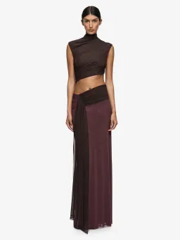 Bec & Bridge Conni Maxi Brown/Purple Size S for rent on The Volte - image 1