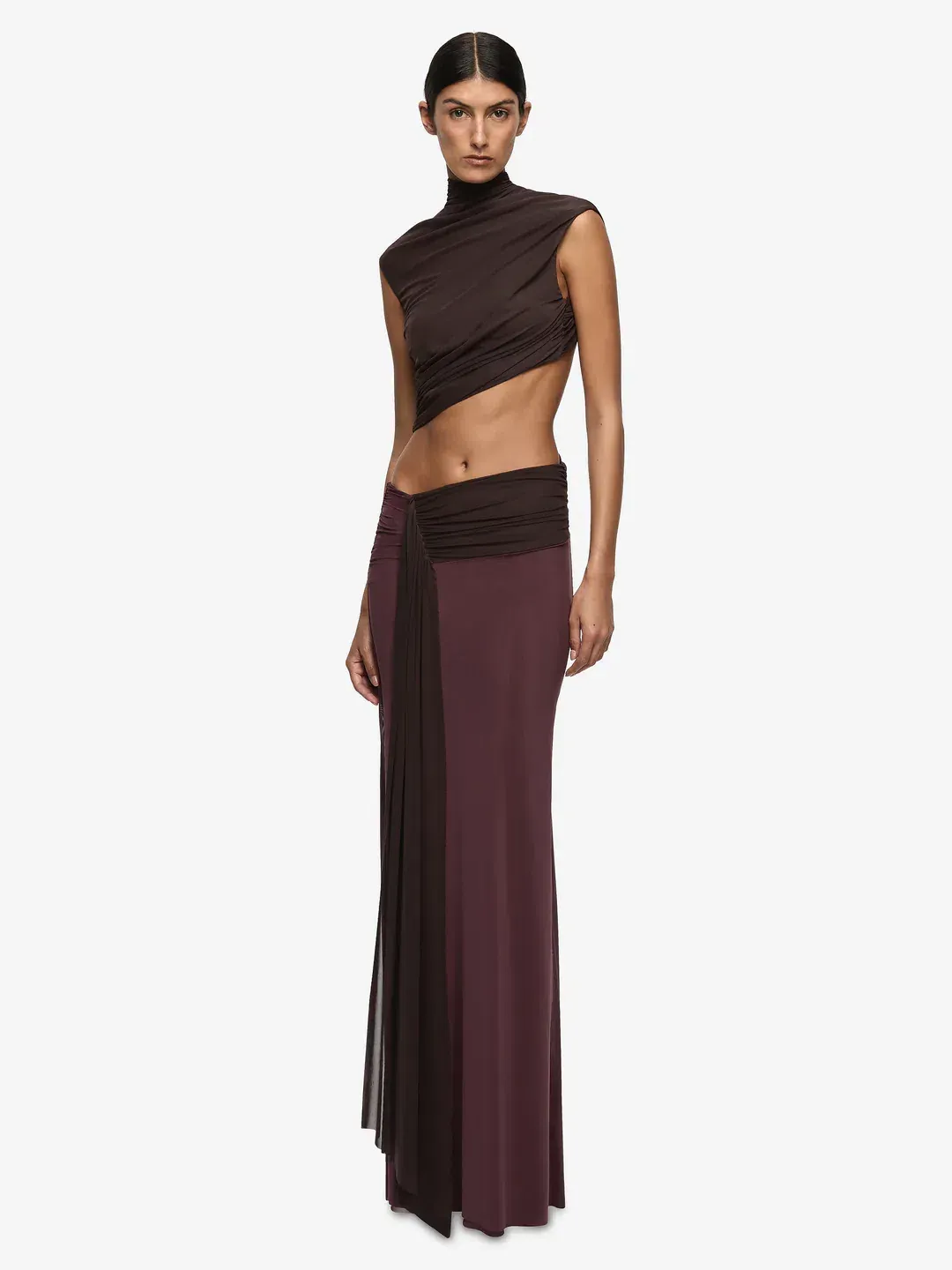 Bec & Bridge Conni Maxi Brown/Purple Size M for rent on The Volte - main image