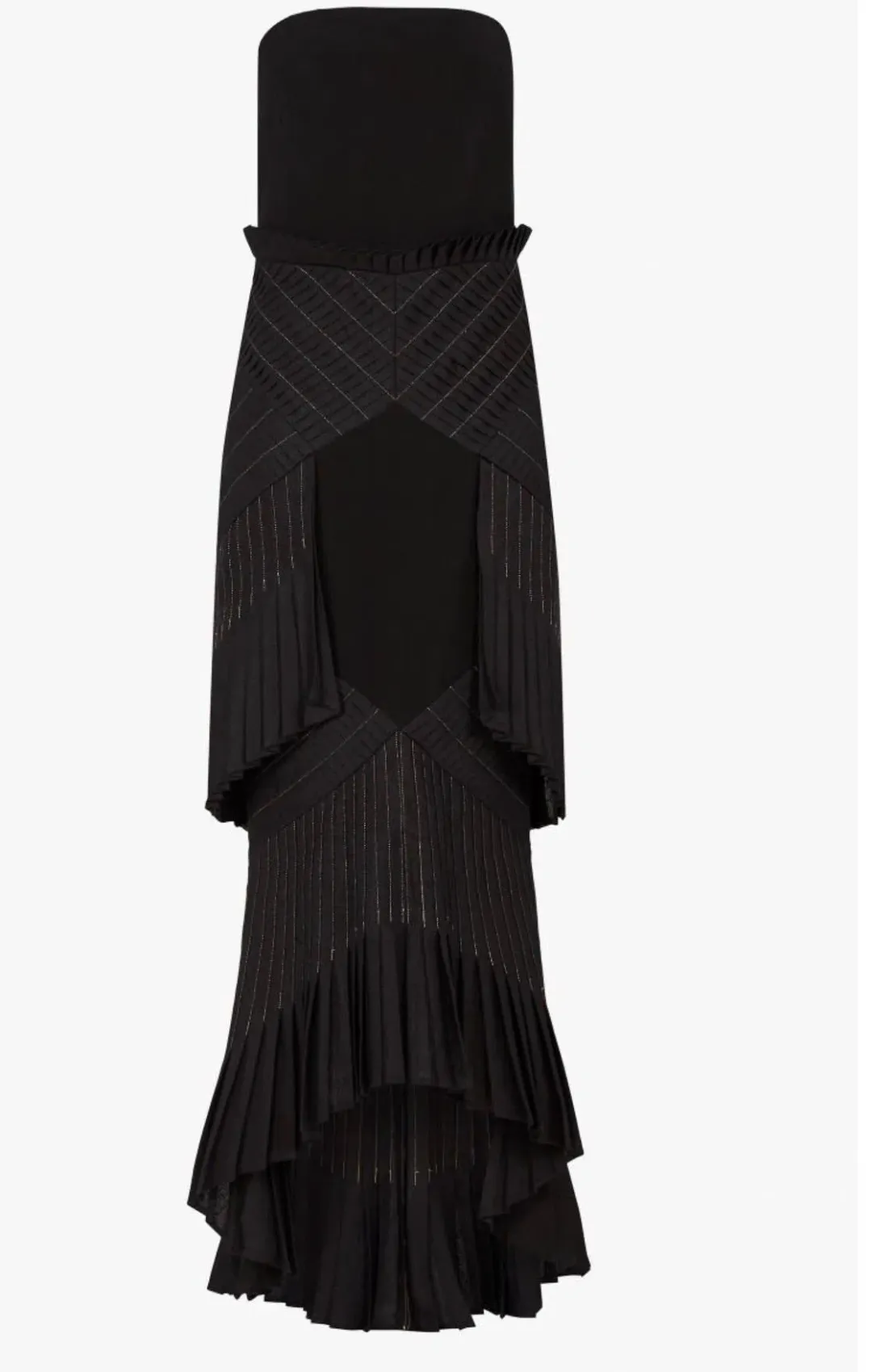 Sass and Bide The Grand Legacy Midi Dress Black Size 8 for rent on The Volte - main image