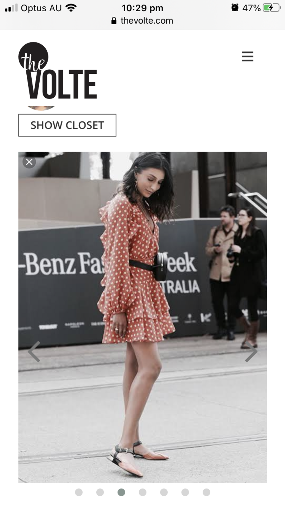 Talulah Love Token Mini Dress Size 10 for rent on The Volte - main image