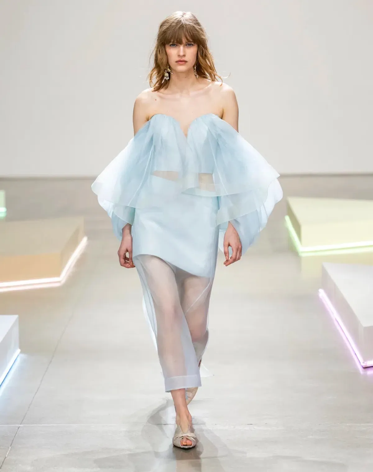 Zimmermann Crush Layered Pencil Skirt for rent on The Volte - main image