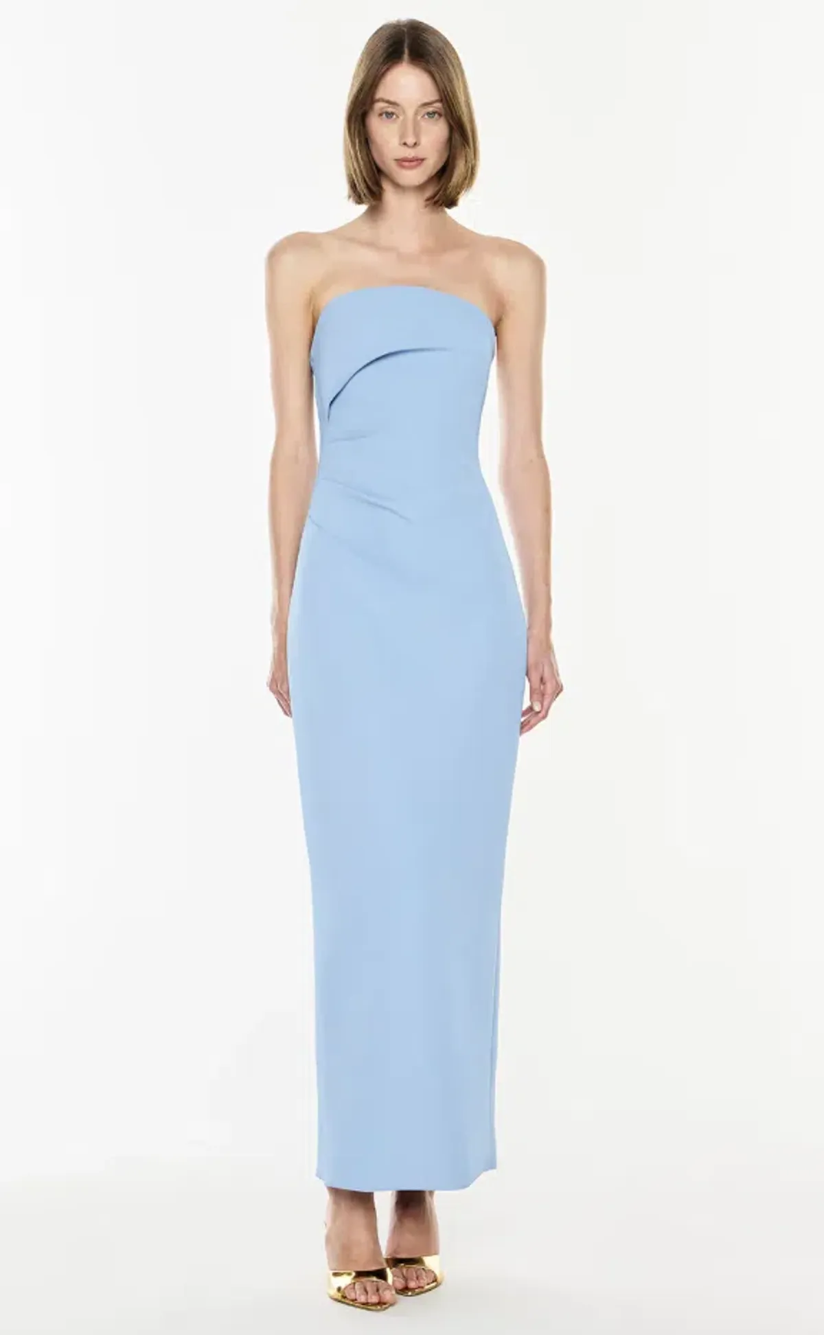 Manning Cartell Future Horizons Strapless Dress Sky Blue Size 6 for rent on The Volte - main image