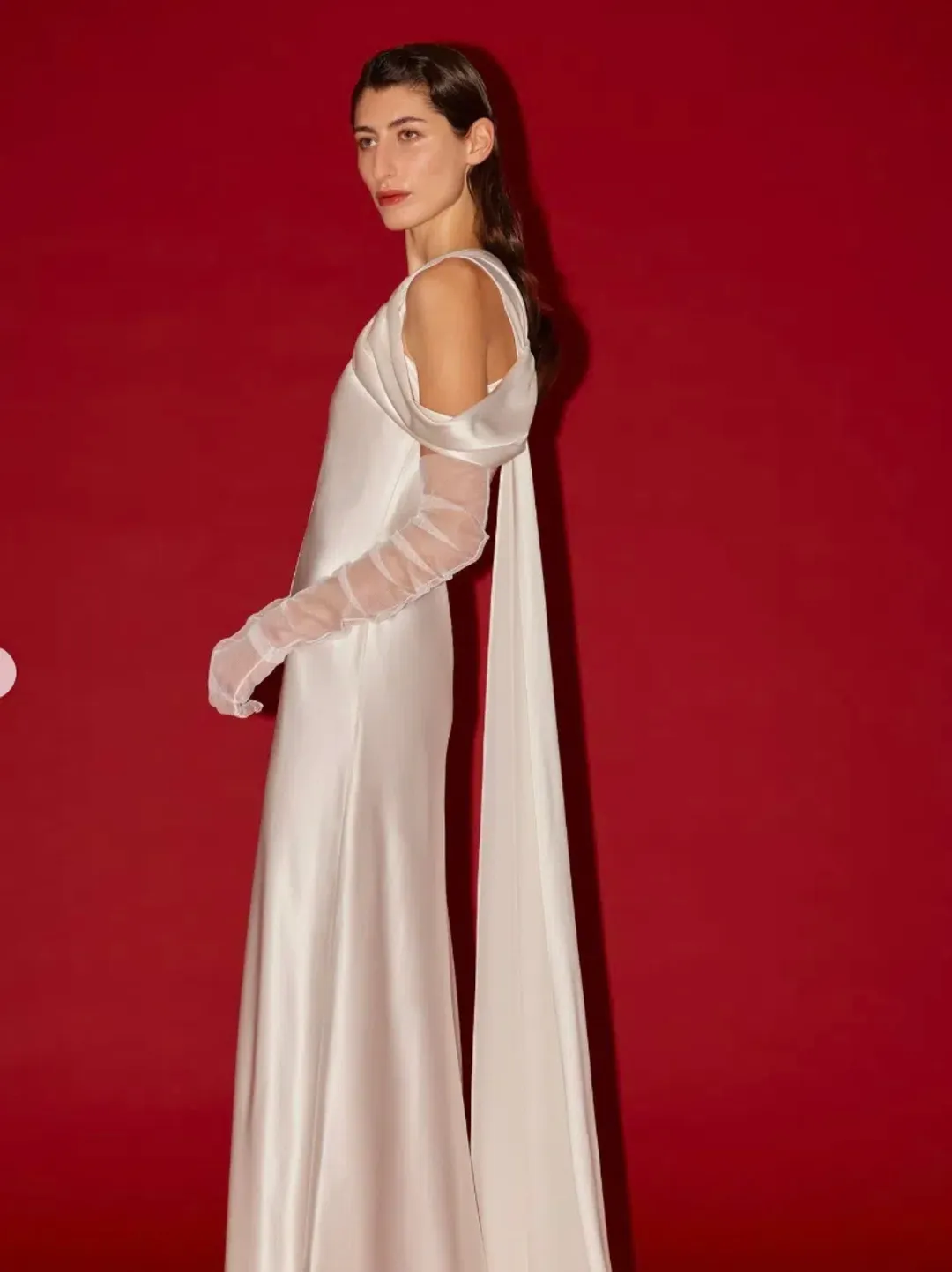 ACLER Ashbourne Gown Ivory Size 10 AU for rent on The Volte - main image