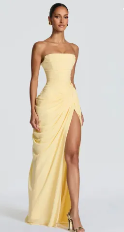 Baby boo cyra maxi dress  for rent on The Volte - image 2