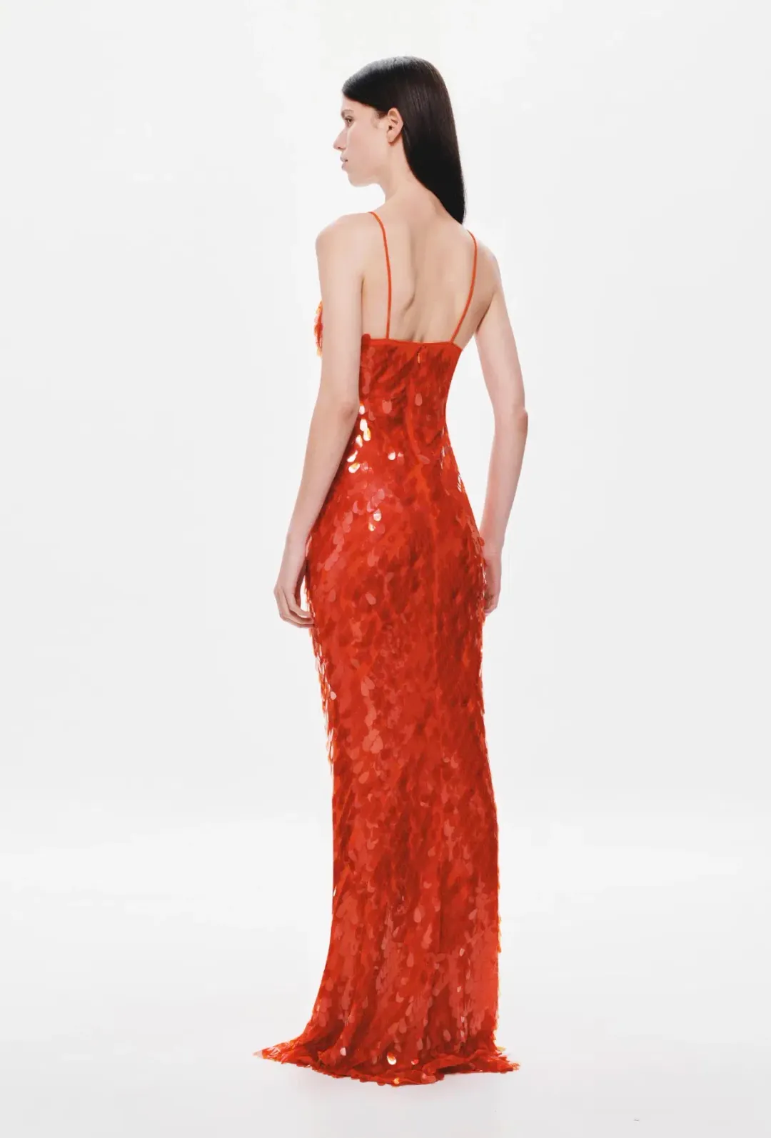 Misha / Sapphire Sequin Dress / Red / 10 for rent on The Volte - main image