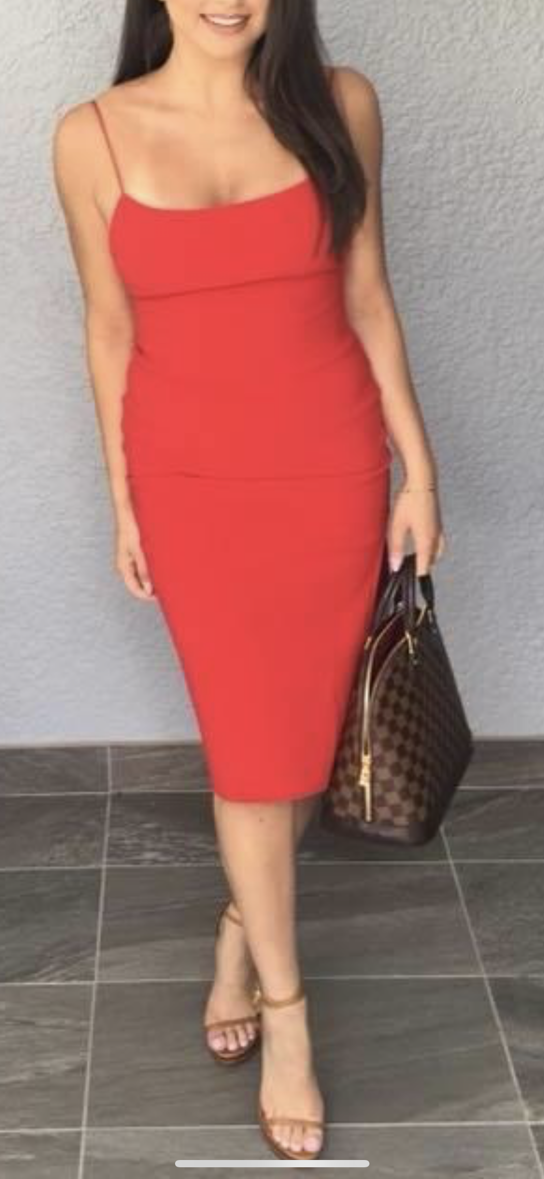 Bec & Bridge Marvellous Midi red size 6 for rent on The Volte - main image