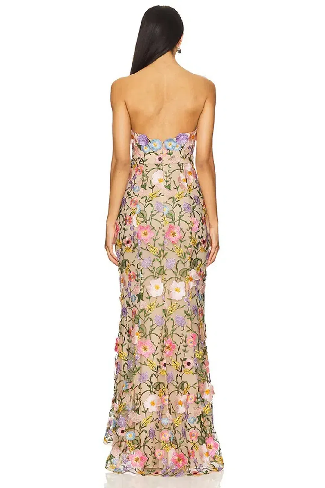 Elliatt Nydia Gown in Multi Floral for rent on The Volte - main image
