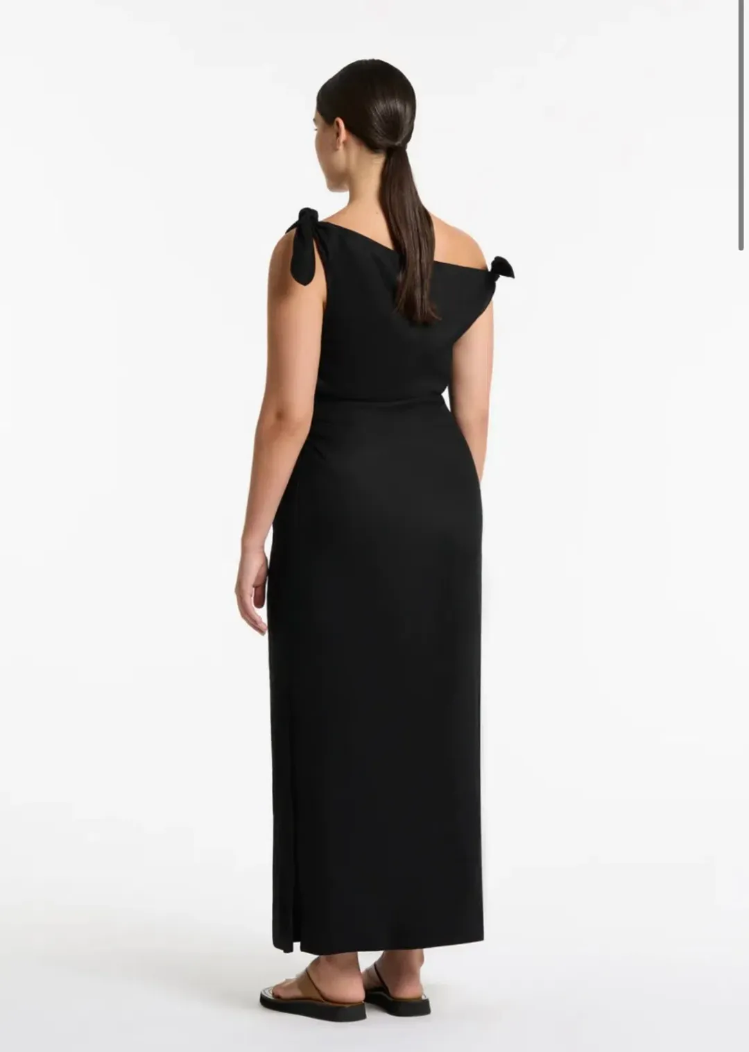 Sir The Label Off Shoulder Bettina Midi Dress Size 4/14 for rent on The Volte - main image