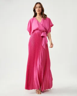 Tussah Meliora Maxi Dress Pink Size 14 for rent on The Volte - image 1