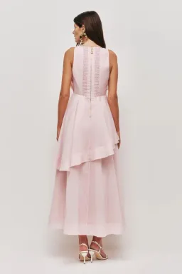🌸 AJE Selestia Midi Dress - Size 10 AU - Ash Pink - Sleeveless Formal Outfit 🌸 for rent on The Volte - image 3