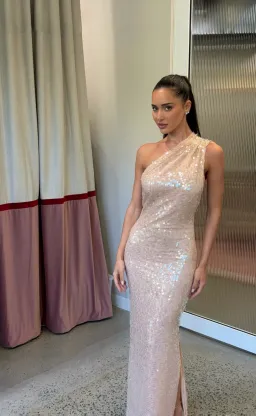 Misha - Nicolette Lace Sequin Maxi for rent on The Volte - image 1