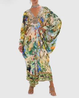 Camilla T Shape Long Kaftan - The Kindest One Of All Size One Size for rent on The Volte - image 7