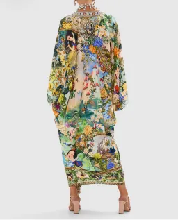 Camilla T Shape Long Kaftan - The Kindest One Of All Size One Size for rent on The Volte - image 4
