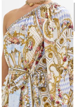 One Shoulder Dress With Blouson Sleeve -Throne Games Size 18 for rent on The Volte - image 7