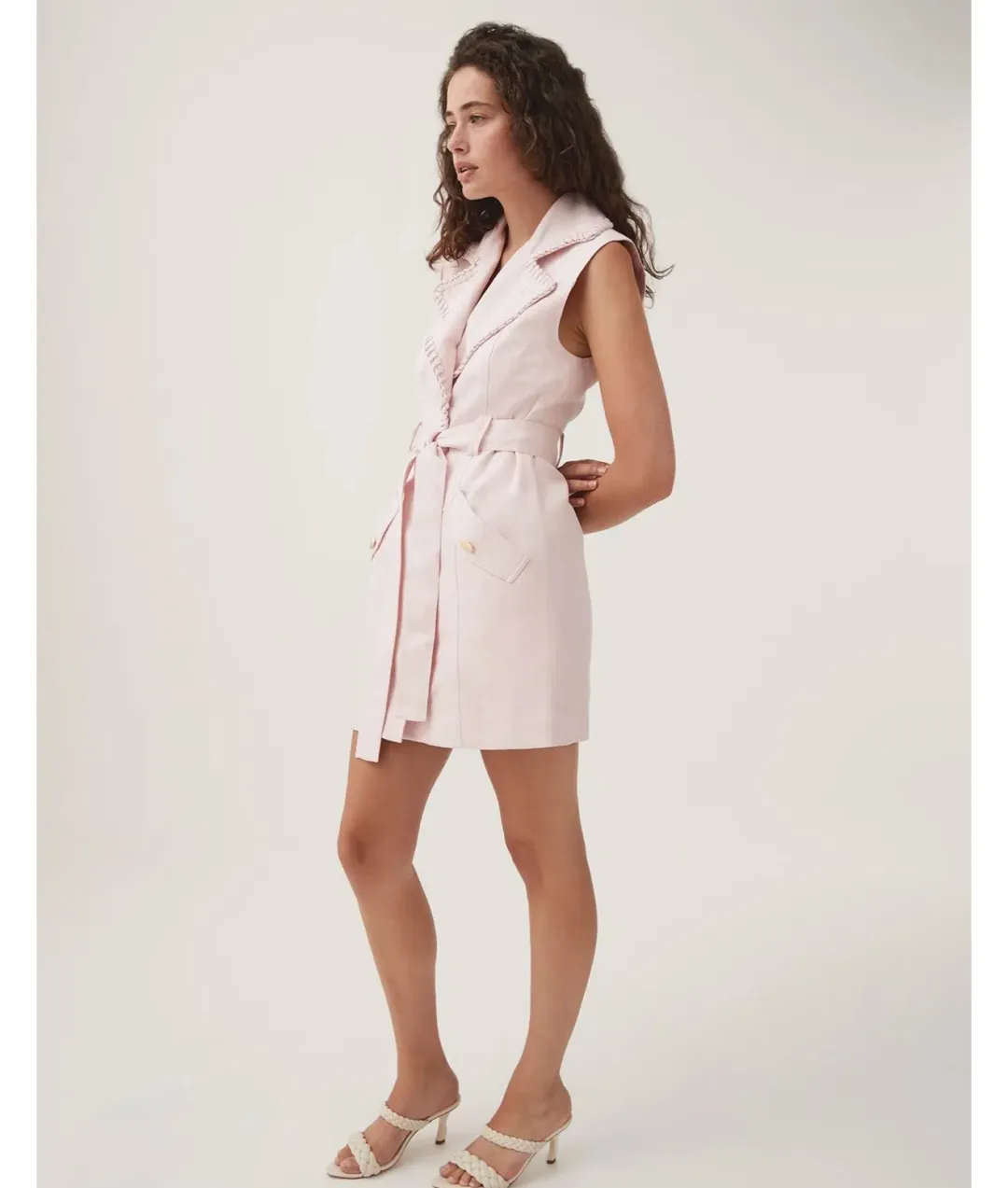 AJE ENCOMPASS UTILITY MINI DRESS Size 16 for rent on The Volte - main image