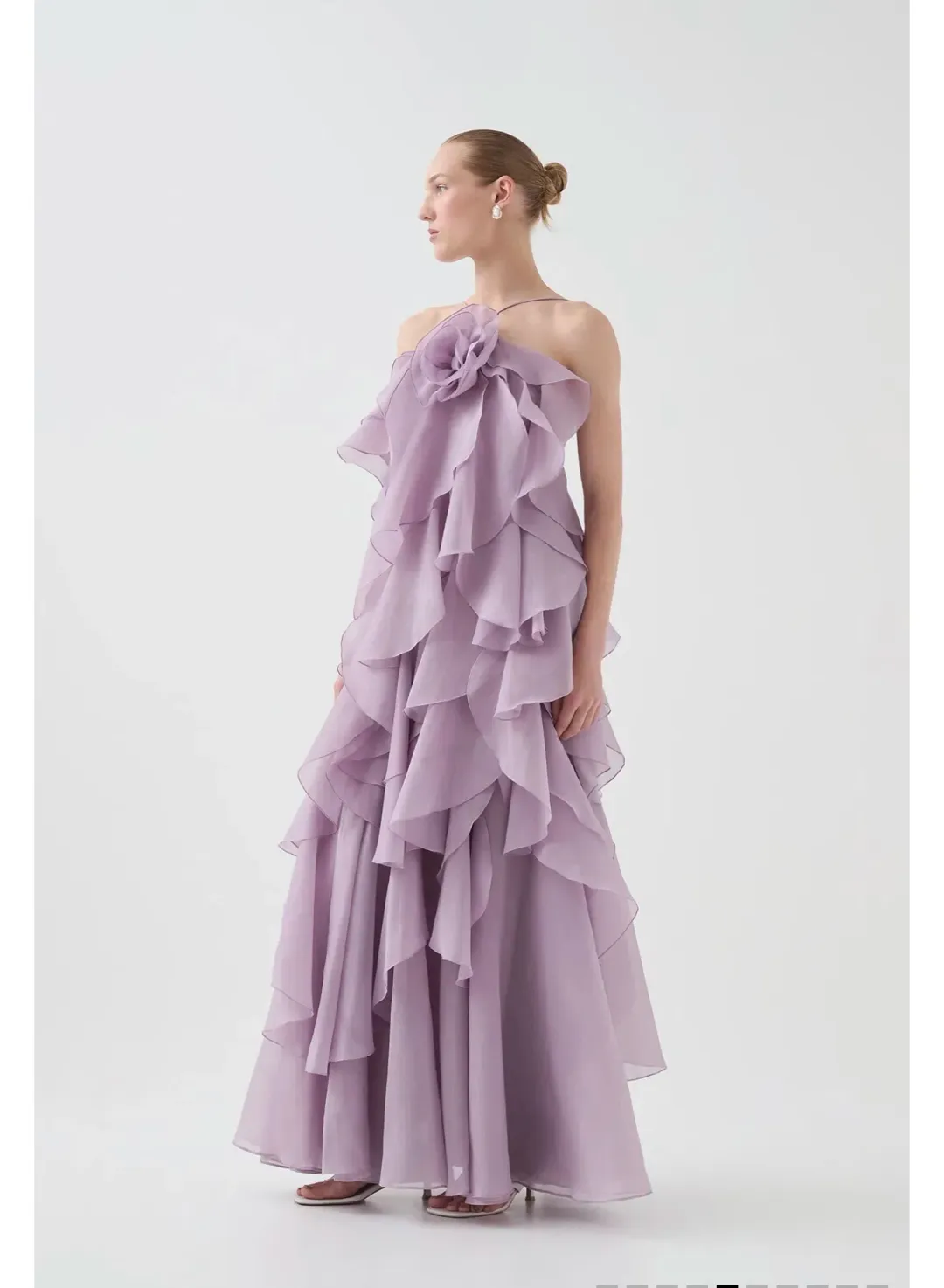 AJE PANDOREA LAYERED MAXI DRESS 16 for rent on The Volte - main image
