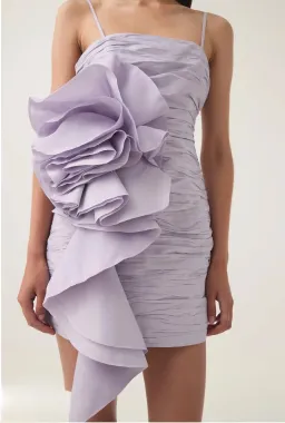 AJE Potion Spiral Mini Dress size 16 for rent on The Volte - image 3