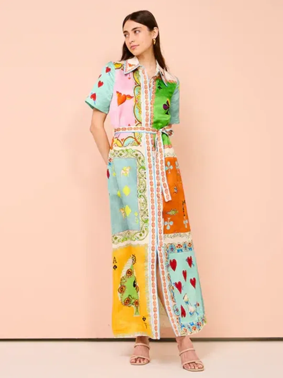 Alemais Rummy Shirtdress Print Multi for rent on The Volte - main image