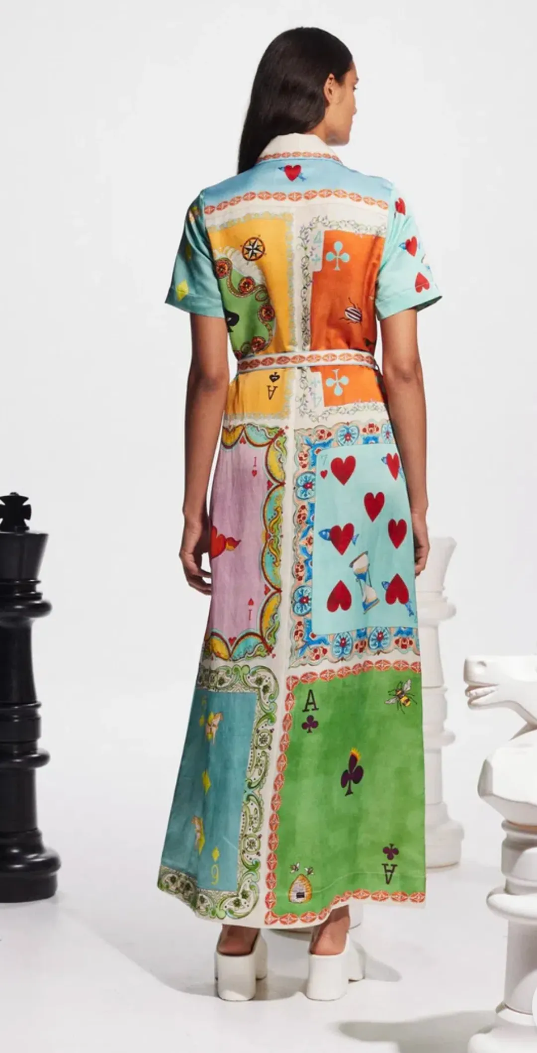 Alemais Rummy Shirtdress Print Multi for rent on The Volte - main image