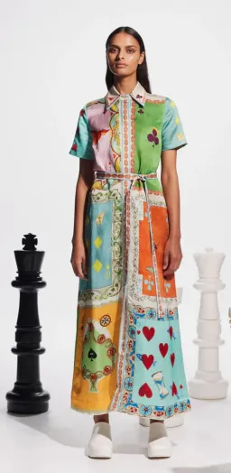 Alemais Rummy Shirtdress Print Multi for rent on The Volte - image 2