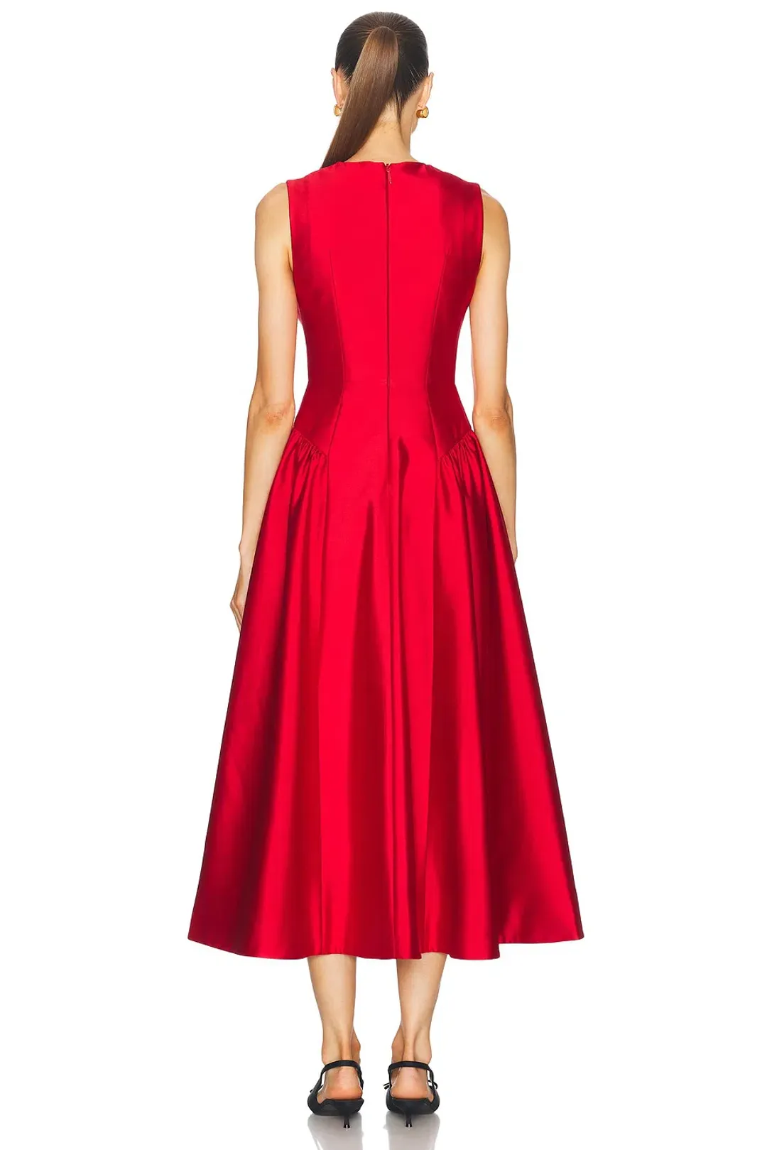 Rachel Gilbert Sawyer Dress Red Size 2/AU10 for rent on The Volte - main image
