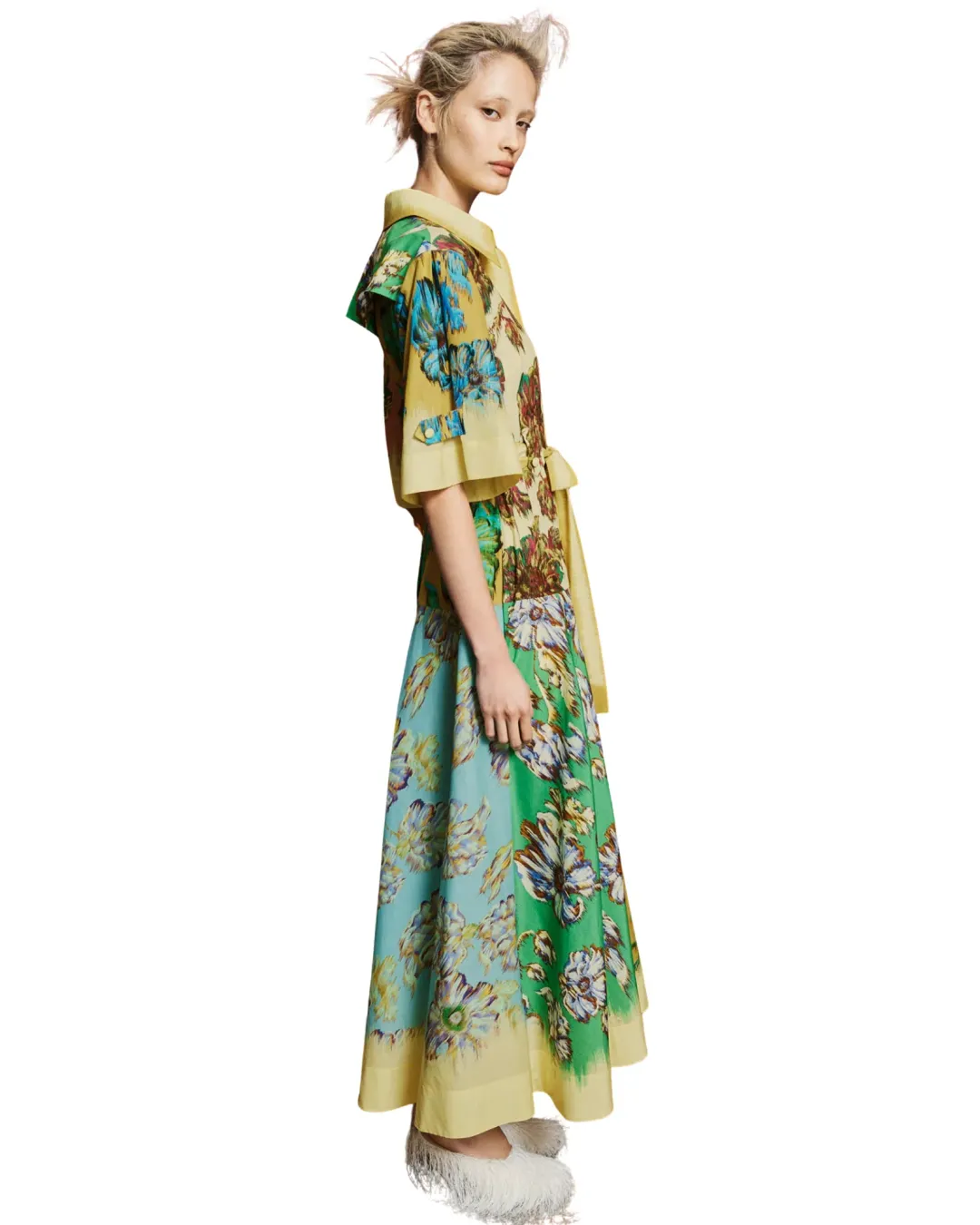 Alemais Jerry Shirt Dress Size 19 for rent on The Volte - main image