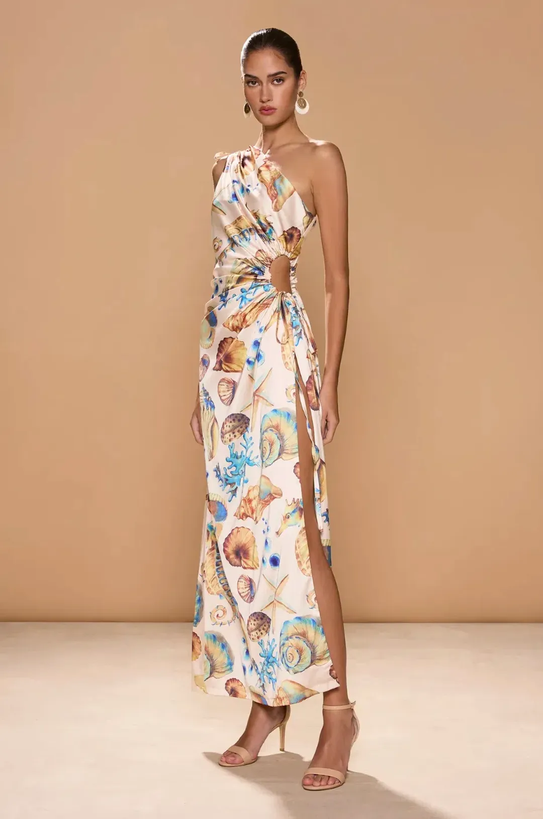 Sonya Moda Nour Seashell Maxi Dress for rent on The Volte - main image