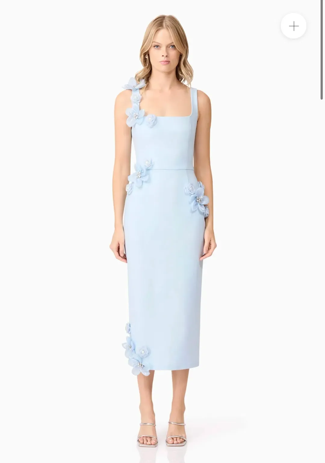 Elliat Chantelle 3d midi blue size L for rent on The Volte - main image