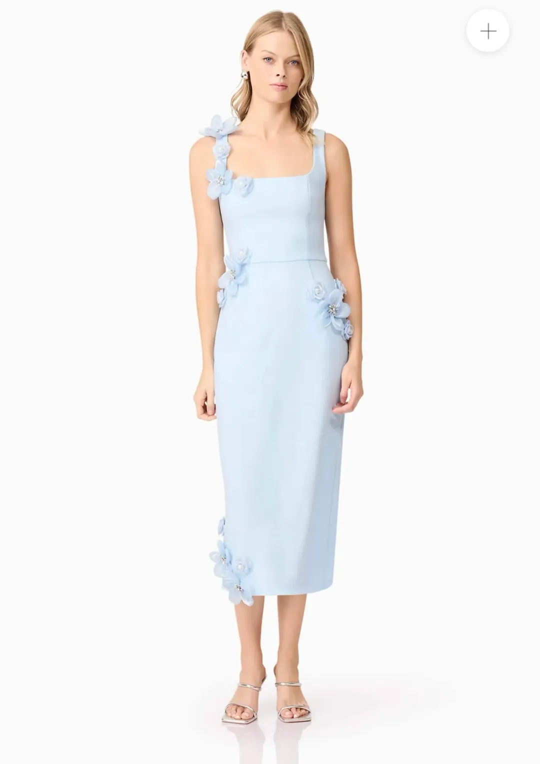 Elliat Chantelle 3d midi blue size L for rent on The Volte - main image