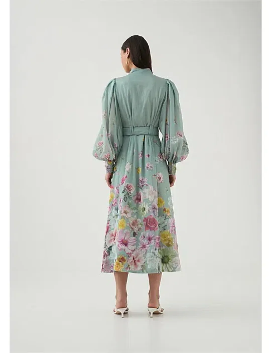 Aje Fleur Shirt Dress Size AU 10 for rent on The Volte - main image