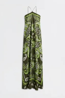 Scanlan Theodore Silk Bandana Dress Army Size 8 for rent on The Volte - image 2