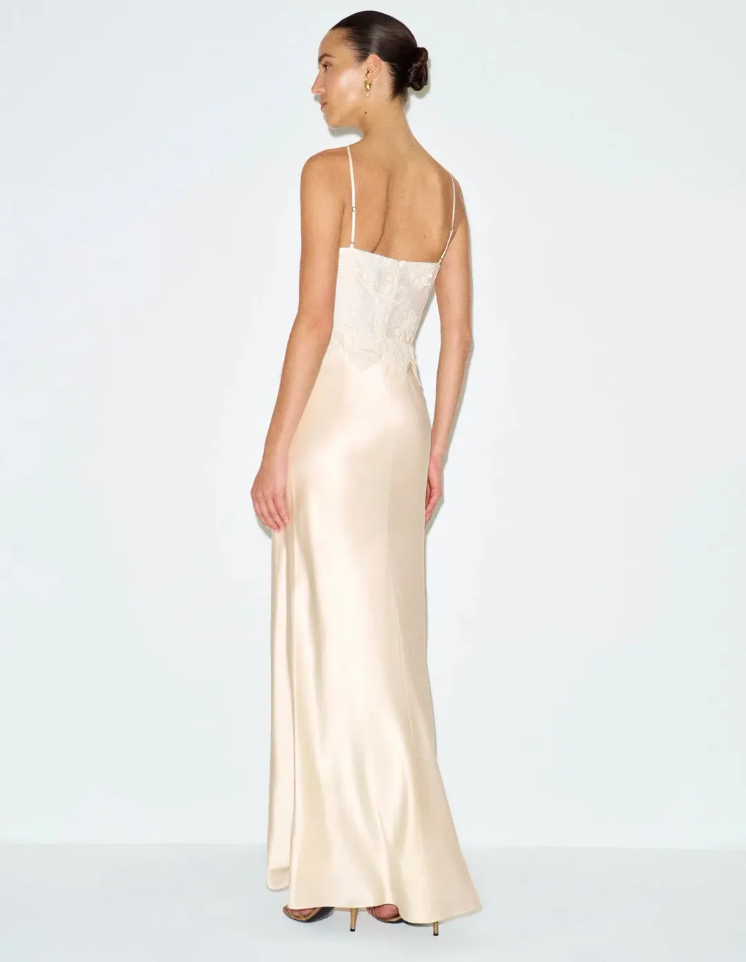 Reformation Jillian Silk Dress for rent on The Volte - main image