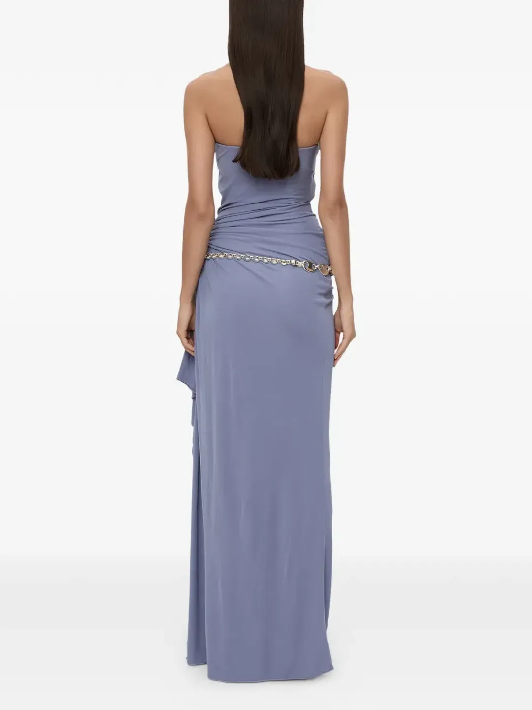 Christopher Esber Crystal Strapless Gown Size 8  for rent on The Volte - main image