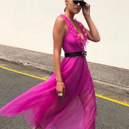 Judy Copley Couture LaLa Capri Dress Pink Size 8 for rent on The Volte - image 3