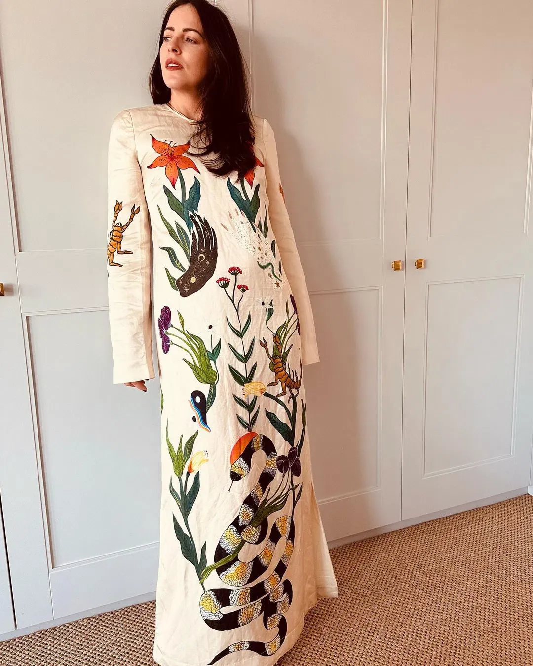 Alemais Zelda Midi Dress Size AU 8  for rent on The Volte - main image