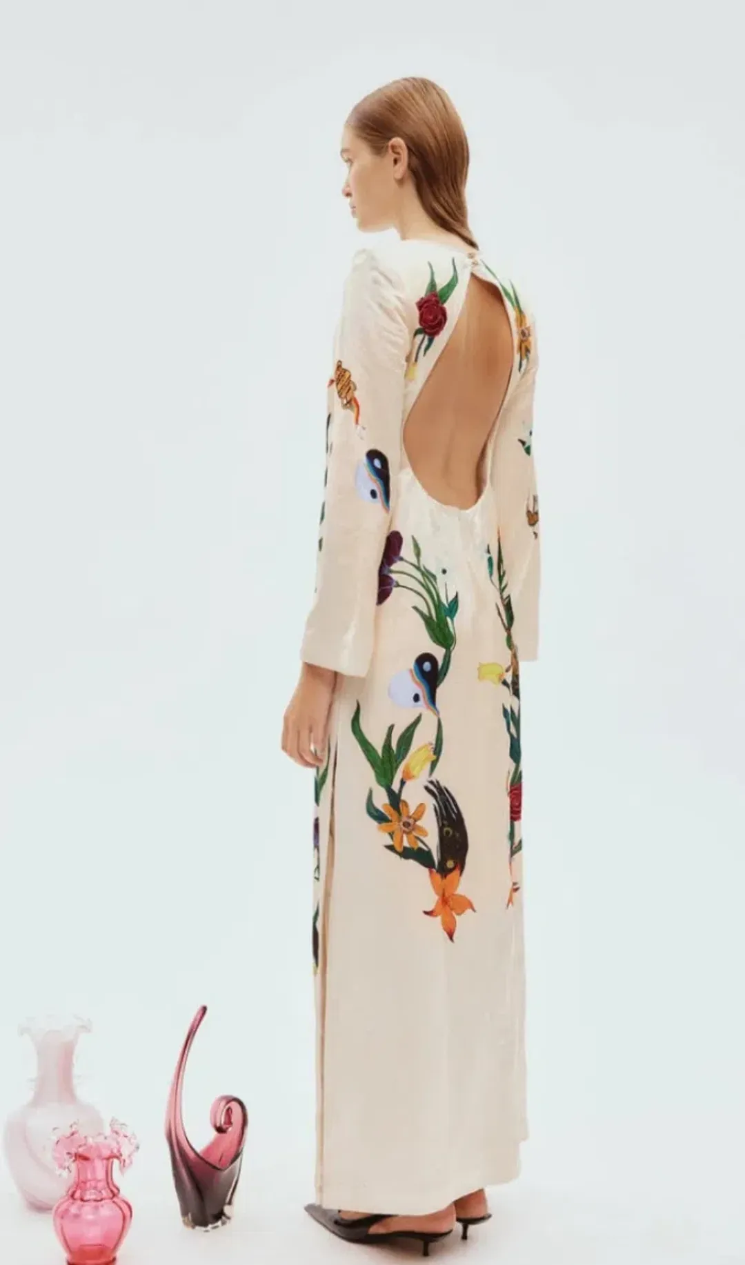 Alemais Zelda Midi Dress Size AU 8  for rent on The Volte - main image