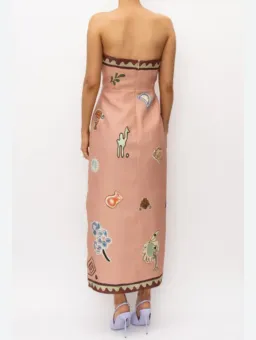 Alemais x La Sirena Exclusive Laurence Midi Dress Size 8 for rent on The Volte - image 4