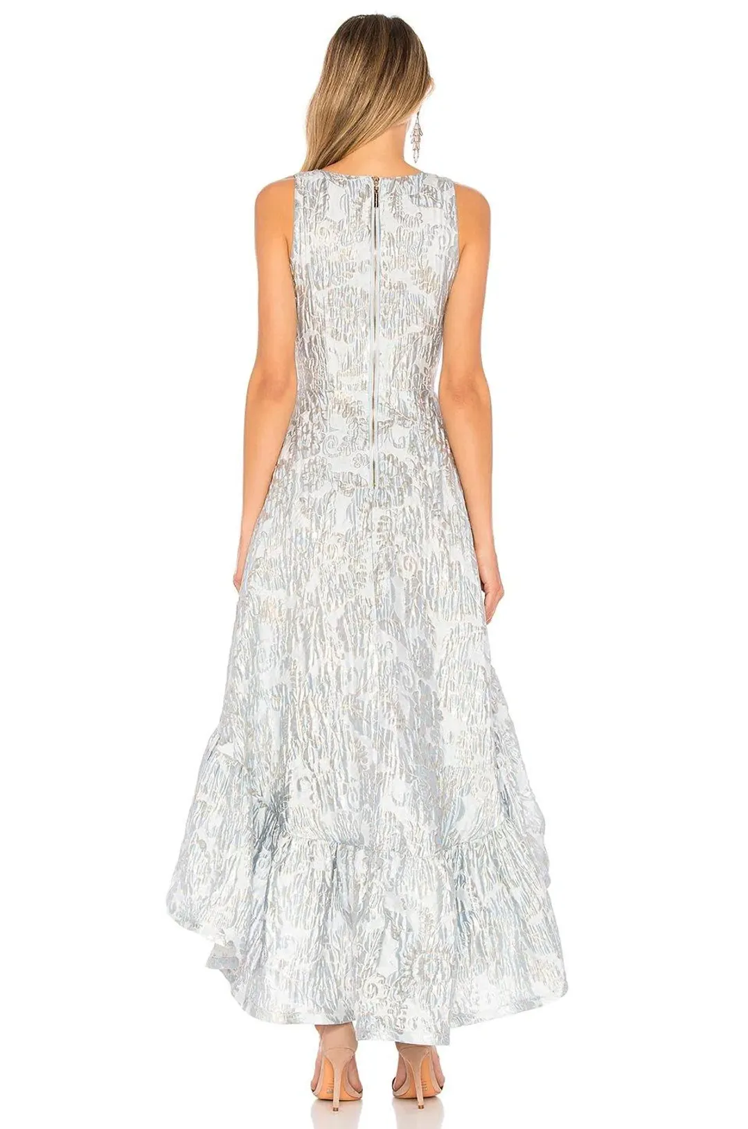 Bronx and Banco Fiona Gown Silvery Blue Size 10 for rent on The Volte - main image